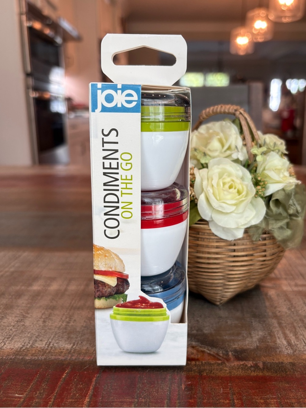 NEW joie CONDIMENTS ON THE GO 3-Piece CONTAINER Set!